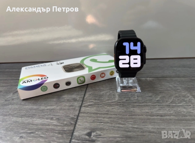 Смарт Часовник Ultra 4 с дизайн като на Apple Watch Ultra 2