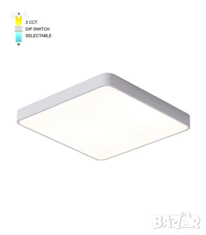 LED плафон кръгъл 25W 3000K-6000K VITO бял, снимка 1 - Полилеи - 48647904