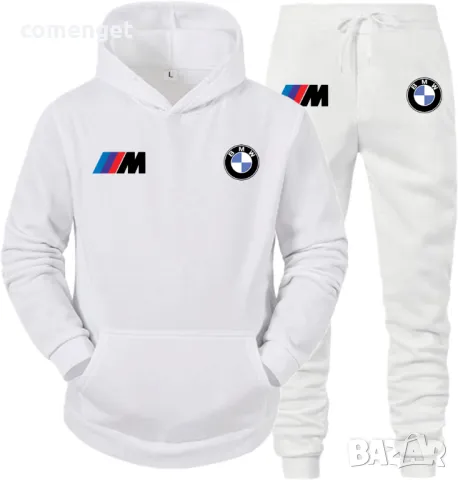 Мъжки екипи от суитчър и долнище БМВ / BMW M POWER - 2 ЦВЯТА!, снимка 2 - Спортни дрехи, екипи - 47184513