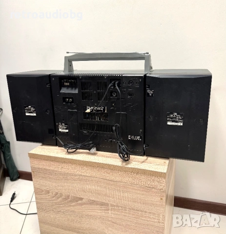 🔉Ретро радиокасетофон с грамофон JVC DC-7🔉, снимка 7 - Радиокасетофони, транзистори - 53225251