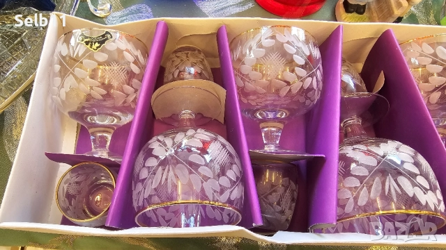 Ретро руски кристален сервиз , снимка 2 - Сервизи - 51906757