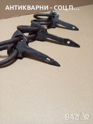 Комплект Стари Ръчно Ковани Клинци. , снимка 8 - Антикварни и старинни предмети - 51913302