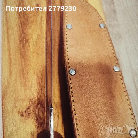 Ловен масивен нож ръчна изработка Нов!, снимка 10 - Ножове - 49966935