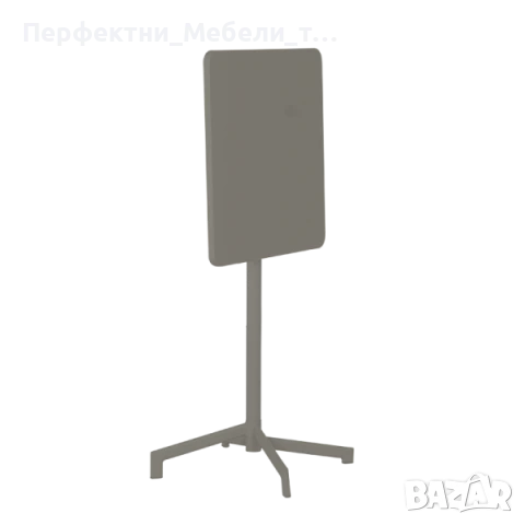 Комбинирана сгъваема трапезна и бар маса 60/60 см. за тераса,балкон,градина,парк,заведение,басейн, снимка 4 - Градински мебели, декорация  - 50601288