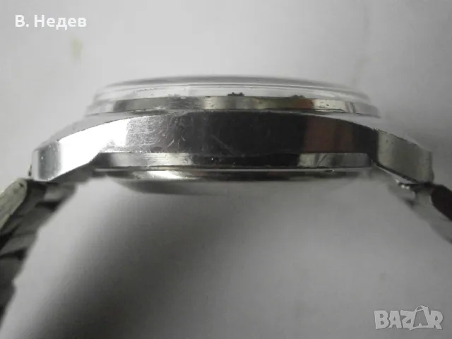 SLAVA, automatic, cal. 2427, made in USSR, case 37mm, TOP!, снимка 5 - Мъжки - 46493510