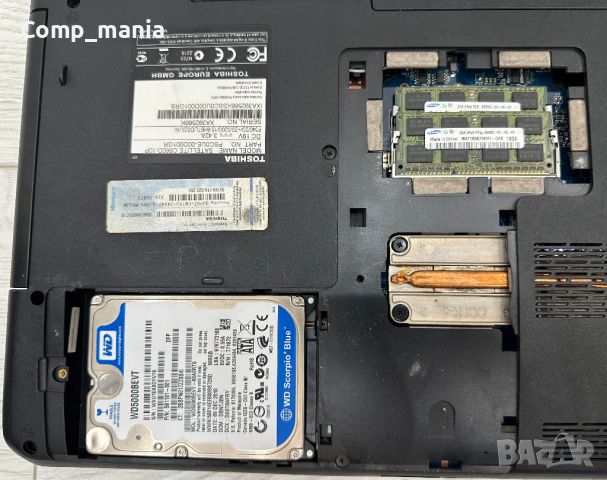 Лаптоп Toshiba SATELLiTE C660D-10P цял за части, снимка 8 - Части за лаптопи - 45326365