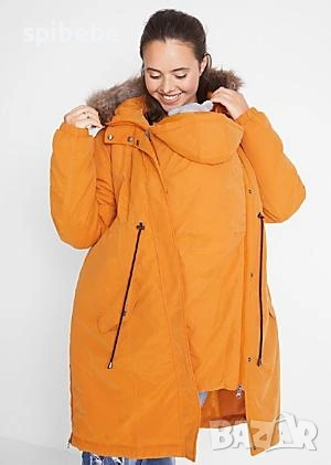 Bonprix Ново зимно яке за бременни и бебеносене размер XL 44, снимка 6 - Якета - 53119812