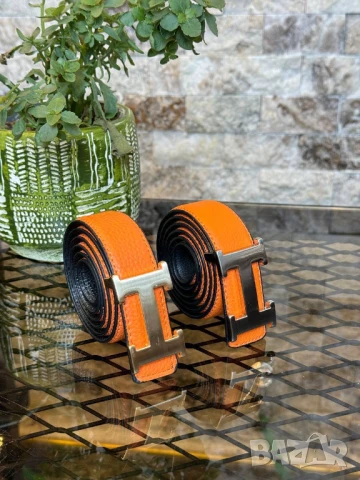 колани от естествена кожа в кутия  valentino garavani hermes guess chanel, снимка 7 - Колани - 50776378