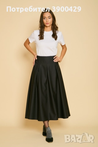 Пола Melani - Черна, снимка 2 - Поли - 52183911