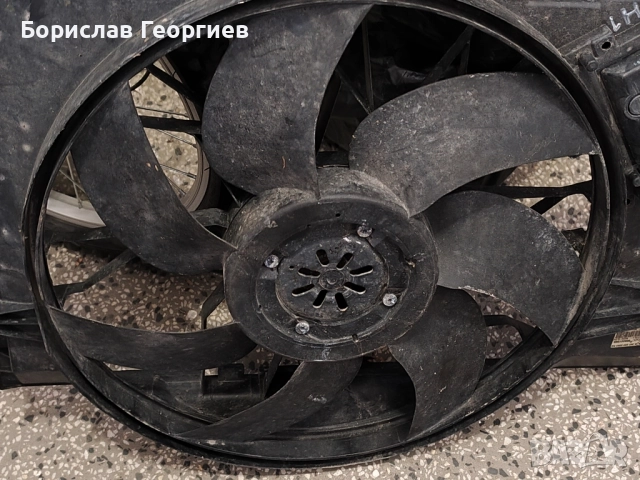 Охлаждаща Перка за мерцедес Е класа 2005 г W211 2.7 cdi компресор , снимка 2 - Части - 52440329