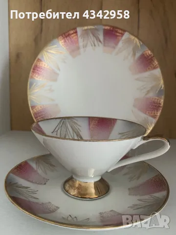 Oscar Schaler 1935-1950г. Сет за чай., снимка 2 - Антикварни и старинни предмети - 50308626