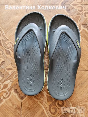 Оригинални Чехли Crocs , снимка 4 - Мъжки чехли - 46342216