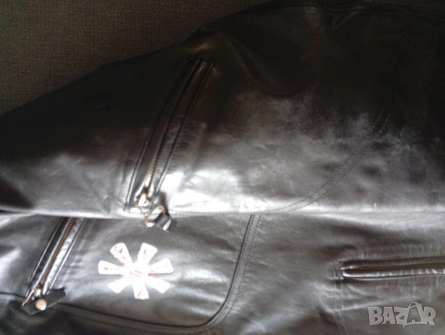 Яке от телешка кожа. Български символ , снимка 8 - Якета - 53738344