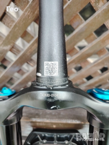 Вилка Fox 34 RHYTHM 120мм ход, снимка 9 - Части за велосипеди - 52199993