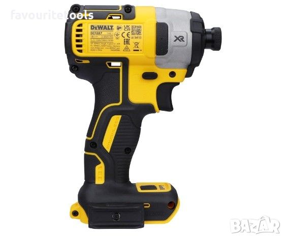 Акумулаторен безчетков импакт Dewalt DCF887N, без батерии и зарядно, снимка 9 - Винтоверти - 45855887