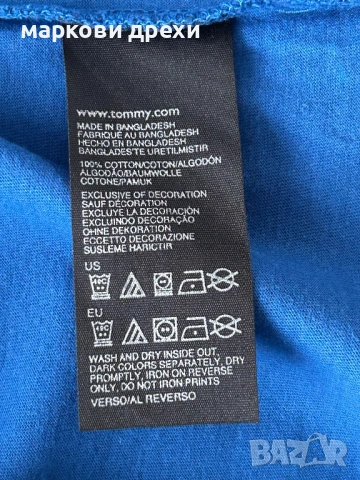 Tommy Hilfiger Men Classic Logo Graphic Tee T-Shirt S, снимка 6 - Тениски - 54100587
