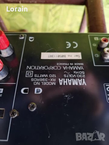 Стерео ресивър "YamahaRS-396RSD", снимка 3 - Аудиосистеми - 50414096