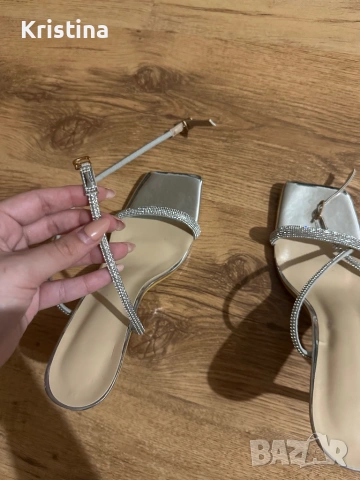 Токчета с тънък ток, снимка 3 - Дамски обувки на ток - 53111780