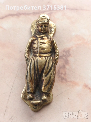 Бронзово чукало за врата, снимка 3 - Антикварни и старинни предмети - 53657672