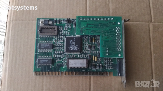 Видео карта Chips&Technologies F65545 MPC 106-D 16-bit 1MB ISA