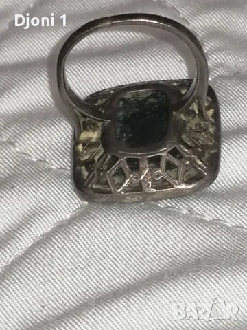 Винтидж сребърен пръстен , снимка 3 - Антикварни и старинни предмети - 53518171