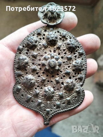 Стара сребърна пафта