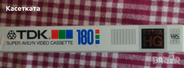 Видеокасета VHS TDK Super avilyn EHG E-180, снимка 3 - Плейъри, домашно кино, прожектори - 53884513