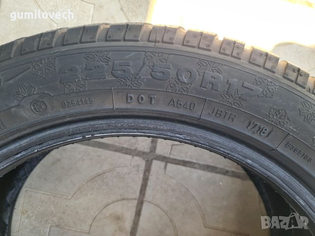 2бр.зимни и 2бр.всесезонни гуми 225/50/17/Dunlop/Goodyear, снимка 8 - Гуми и джанти - 46385318