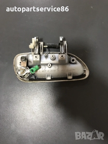 Външна дръжка на предна лява врата Сребърен за Subaru Legacy (2001) , снимка 3 - Части - 54226281