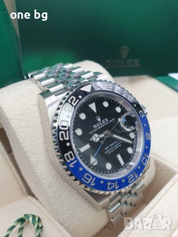 Rolex GMT Master  Batman / Bathgirl , снимка 6 - Луксозни - 51772149