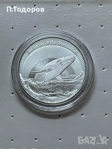 1 oz Сребро Източни Кариби - св. Винсент и Гренадири 2023, снимка 3 - Нумизматика и бонистика - 48748756