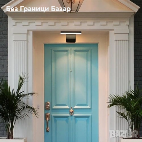 Нова 18W външна стенна лампа IP65 алуминий 3000K топла светлина гараж, снимка 8 - Лед осветление - 53680823