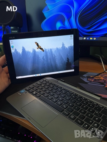 Asus Transformer Book T101HA 2в1 Лаптоп-таблет, снимка 3 - Лаптопи за дома - 52638262