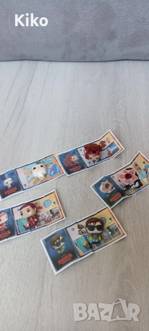 Фигурки от Kinder Joy Stranger Things , снимка 2 - Фигурки - 53386456