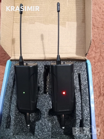 Безжична система за китара. Предавател-Приемник, снимка 12 - Китари - 51444662