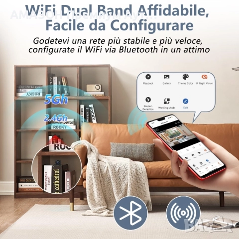 Скрита мини WiFi 1080P камера/DIY/безжична шпионска камера/детектор на движение/Tuya smart App, снимка 2 - IP камери - 52479909