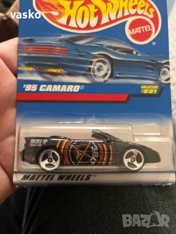 Hotwheels Camaro 95-стар, снимка 2 - Колекции - 49657550