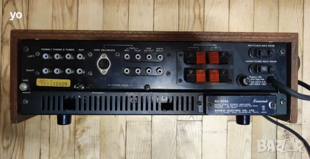 Sansui AU-555A, снимка 7 - Ресийвъри, усилватели, смесителни пултове - 49156119