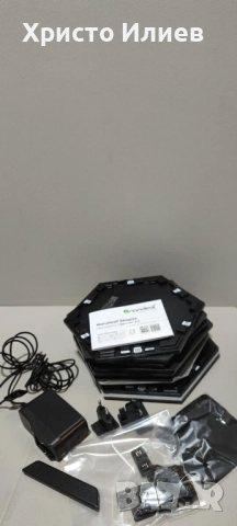 Смарт светлинни панели Nanoleaf Shapes Black Hexagons стартов пакет 9 броя, снимка 7 - Други - 52534475