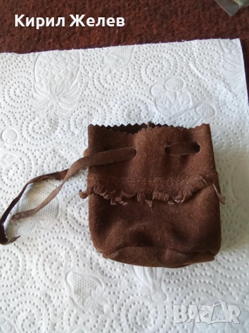 Портмоне торбичка кесия кожена 45837, снимка 2 - Портфейли, портмонета - 52790848