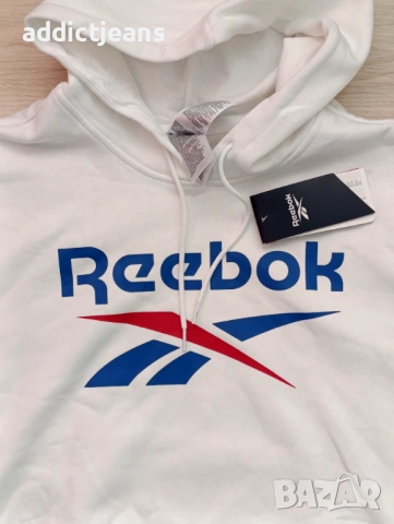 Мъжки суичър Reebok размер XXL, снимка 2 - Суичъри - 54131154
