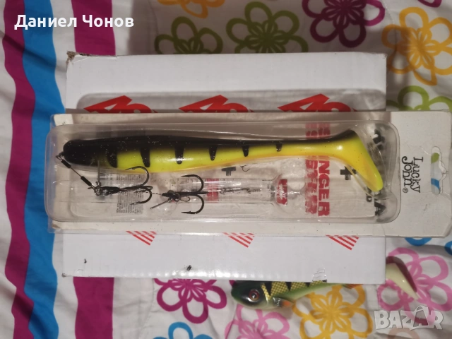 Силиконова примамка Lucky John Kubira Swim Shad, снимка 2 - Стръв и захранки - 53235312