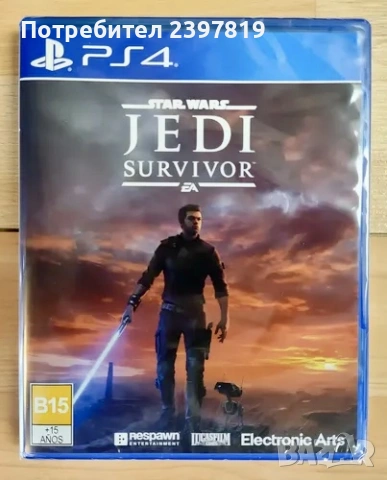 Jedi survivor ps4,ps5. Като нов
