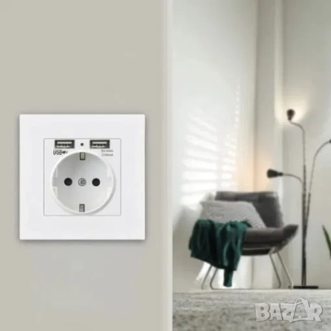 Скрита камера WIFI в контакт за стена, шпионска камера, снимка 6 - HD камери - 52164545