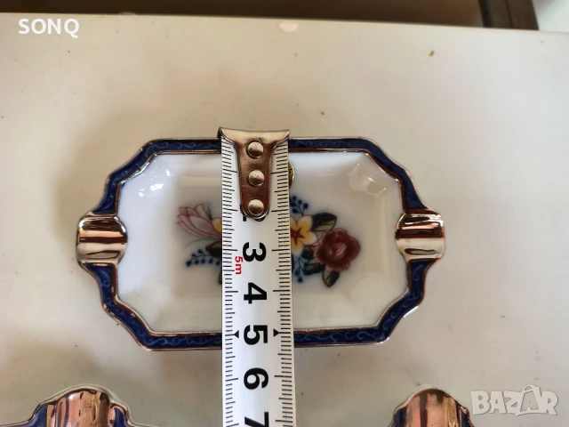 Уникални Стари Английски Порцеланови Пепелници, снимка 7 - Антикварни и старинни предмети - 51164333