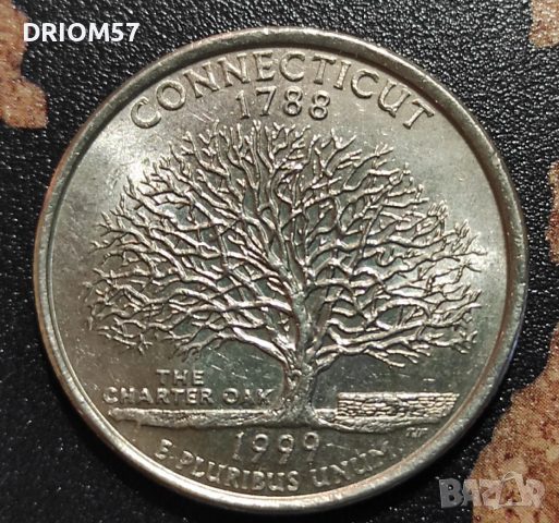 Монети САЩ - 4 бр. [1989,1993,1995,1999], снимка 7 - Нумизматика и бонистика - 52585574