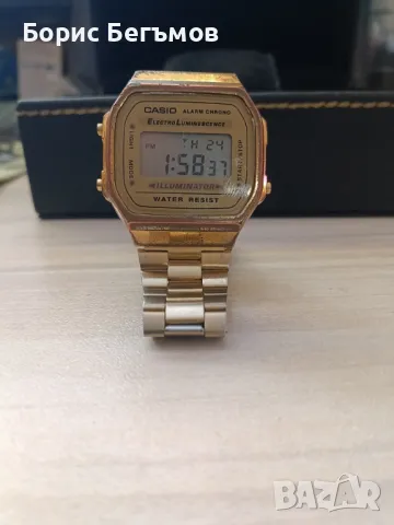 Касио/Casio A168, снимка 6 - Мъжки - 47707020