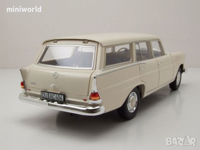 Mercedes 200 Universal Kombi 1966 - мащаб 1:18 на Norev моделът е нов в кутия, снимка 2 - Колекции - 45508798