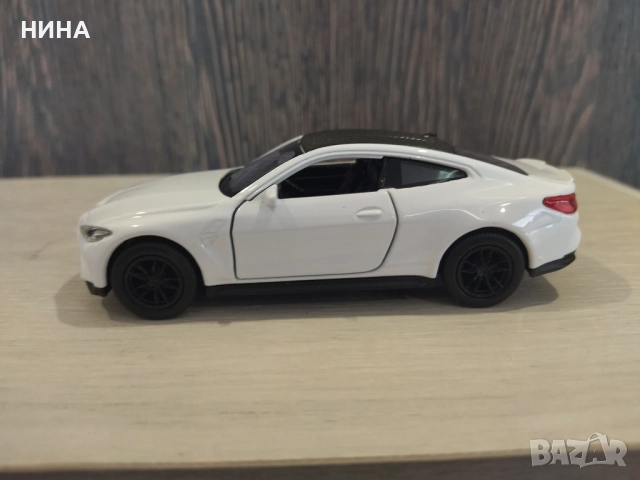 Метална количка BMW M4 !!!, снимка 3 - Колекции - 52364988