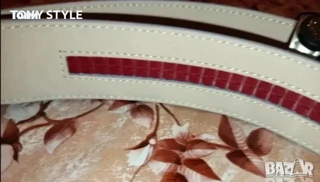 ANTHONY CROWN Оригинал Нов Автоматичен Дамски Колан Изцяло от Естествена Кожа 115см, снимка 9 - Колани - 51644766